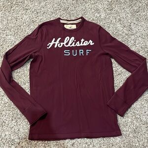 Hollister long sleeve shirt size large